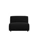 Front Facing View Of The Arya Outdoor Armless Seat In Arcadia Color