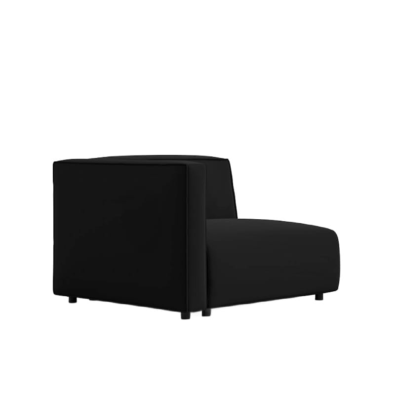 Left Angle View of The Arya Outdoor Left Arm Modular Seat In Arcadia Color