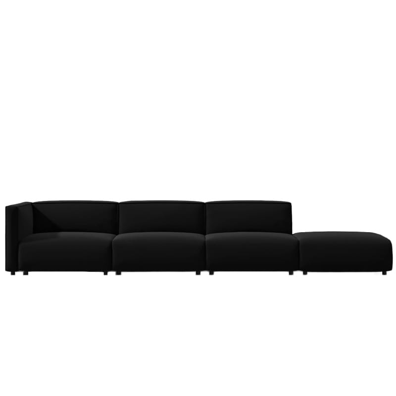 Front Facing View Of The Arya Outdoor Modular Right Sectional Sofa In Acadia Color