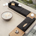 Top View of The Arya Outdoor Modular Sectional Sofa With L Shape In Arcadia Color