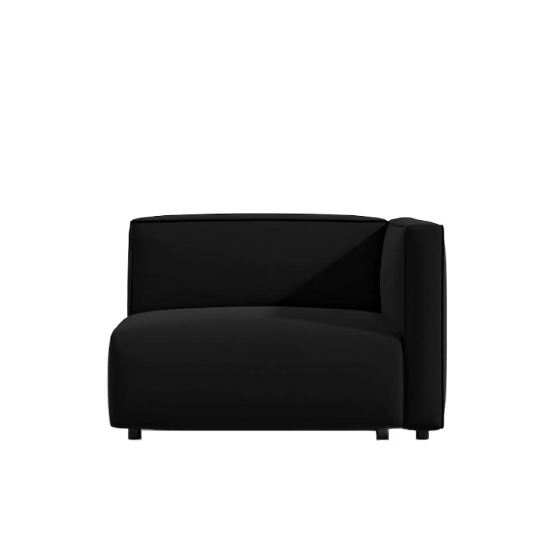 Front Facing View Of The Arya Outdoor Right Arm Modular Seat In Arcadia Color