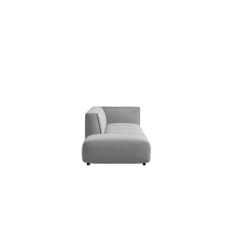 Side View Of The Arya Outdoor Modular Left Sectional Sofa In Encino Color