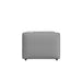 Side View Of The Arya Outdoor Modular Loveseat In Encino Color