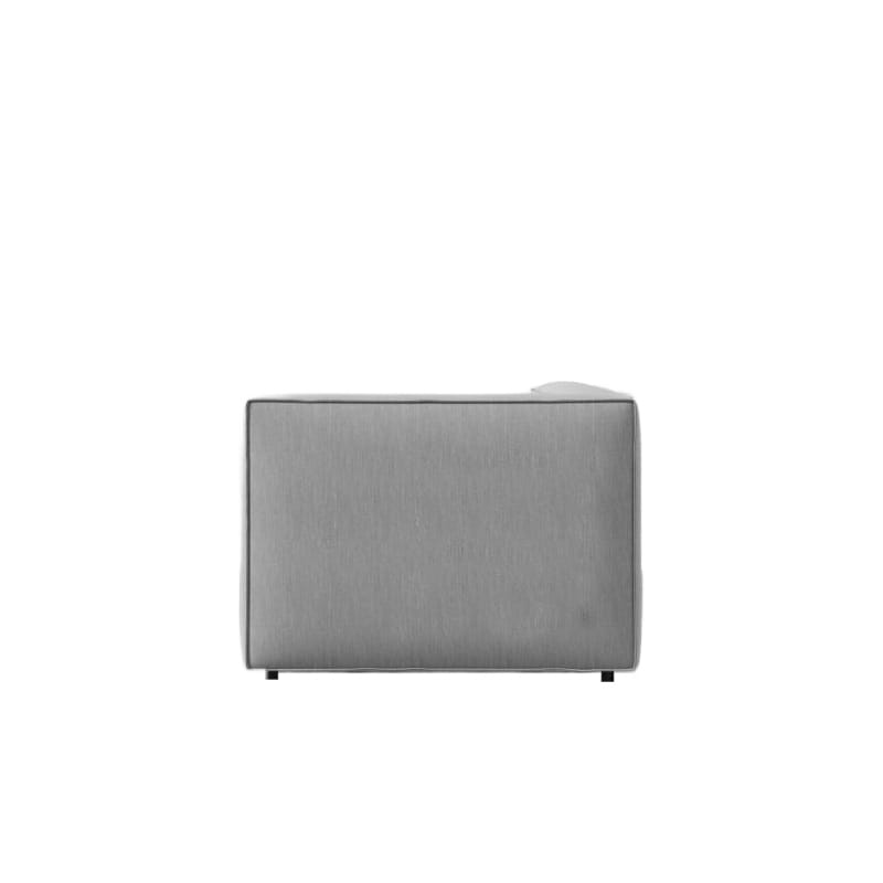 Side View Of The Arya Outdoor Modular Sofa with Left Open End In Encino Color