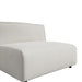 Left Angled Close Up View Of The Arya Outdoor Armless Seat In Palisades Color
