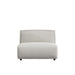 Front Facing View Of The Arya Outdoor Armless Seat In Palisades Color