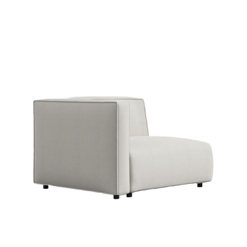 Left Angle View of The Arya Outdoor Left Arm Modular Seat In Palisades Color