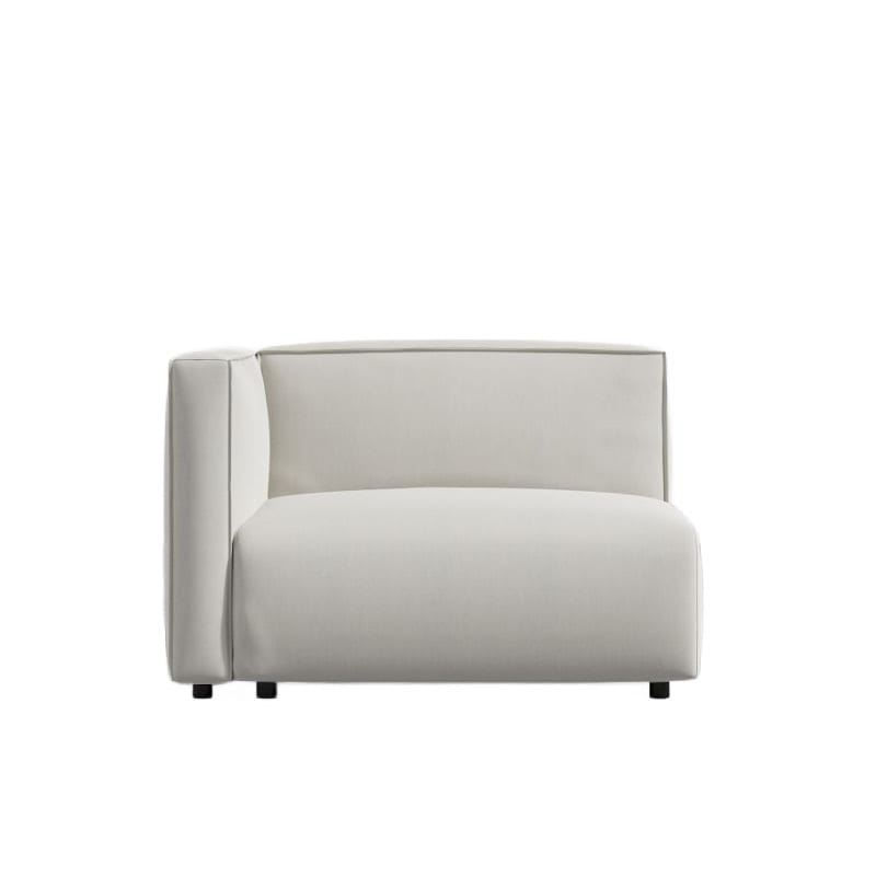 Front Facing View of The Arya Outdoor Left Arm Modular Seat In Palisades Color