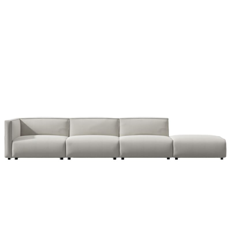 Front Facing View Of The Arya Outdoor Modular Right Sectional Sofa In Palisades Color