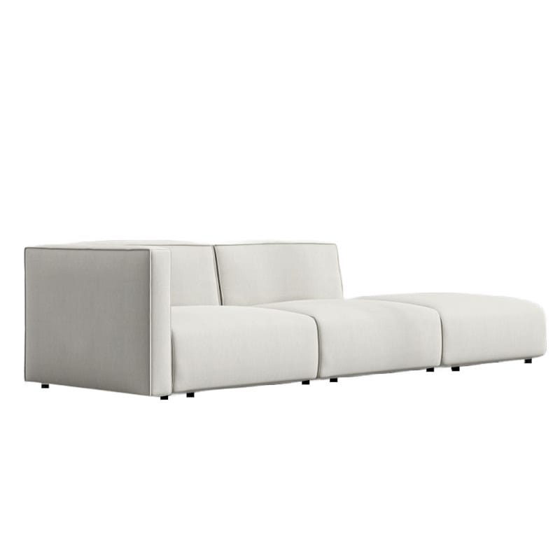 Angled View Of The Arya Outdoor Modular Sofa with Right Open End In Palisades Color