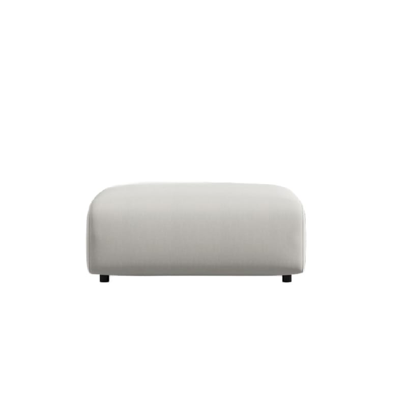 Front Facing View Of The Arya Outdoor Modular Ottoman In Palisades Color