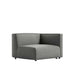 Angled Side View of The Arya Right Arm Modular Sectional Piece in Strato Fabric