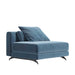 Angled Side View of The Berlin Armless Modular Piece in Solstice Fabric