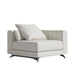 Angled Side View of The Berlin Corner Modular Piece in Alesund Fabric
