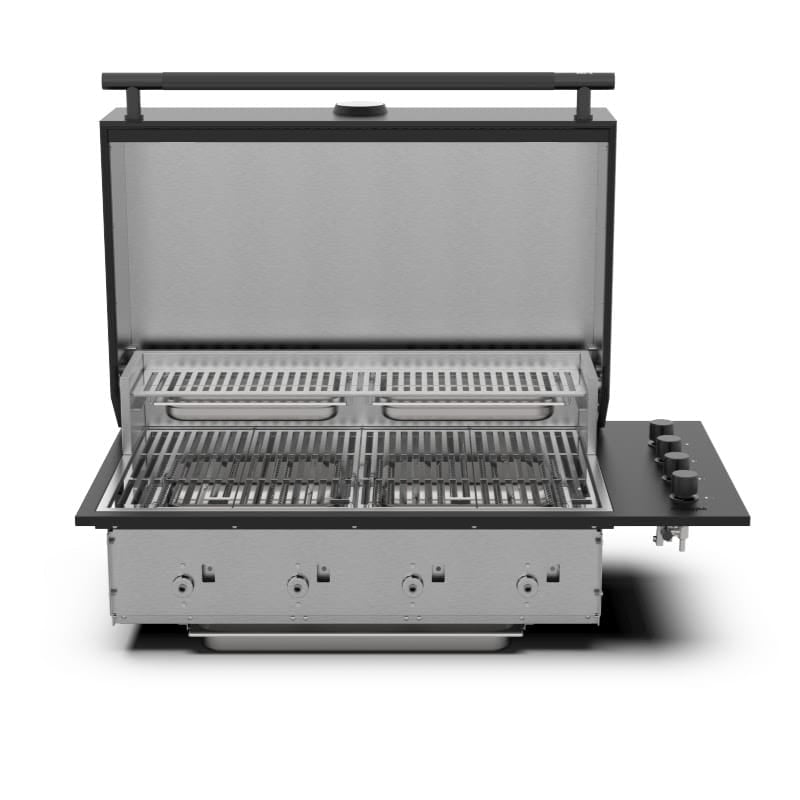 Brabura Box-Q Built-In Recessed Barbecue High Top Lid