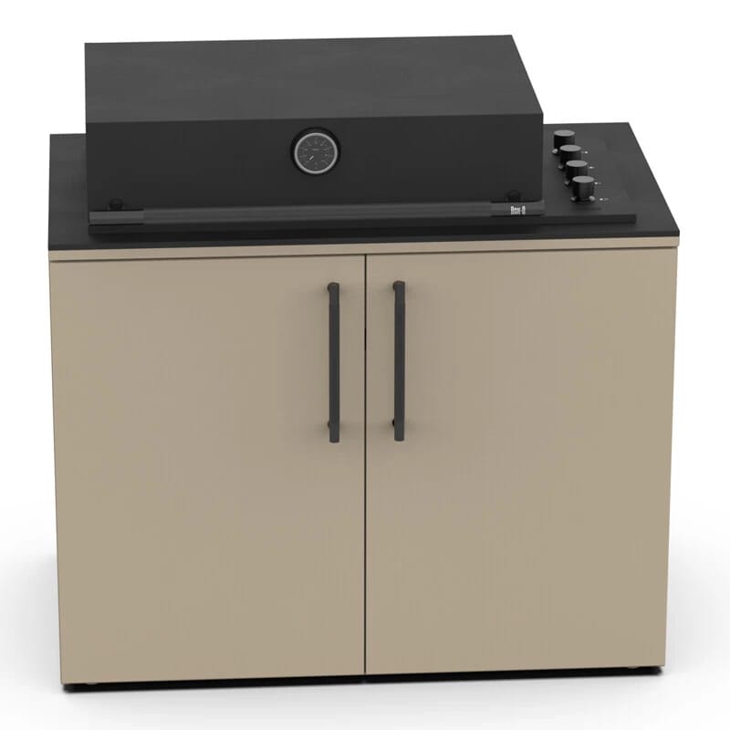 Brabura Box-Q Built-In Recessed Barbecue High Top Lid