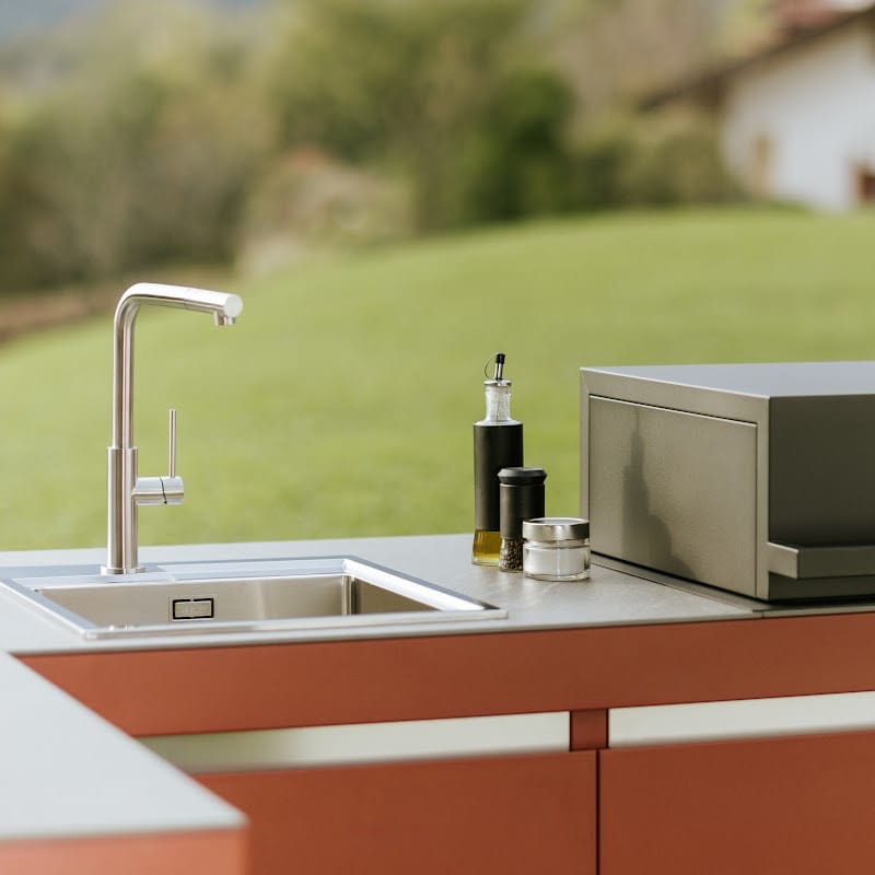 Fogher Agher Sienna Outdoor Kitchen With Recessed Barbecue