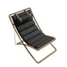 Angled Overhead View of The Jericho Sling Chair In Arcadia Color