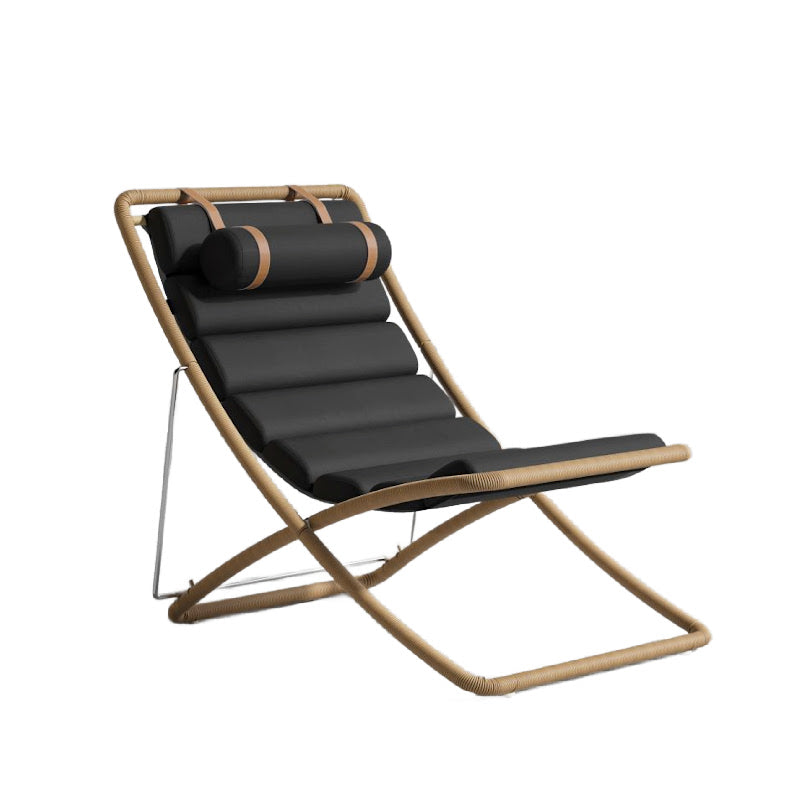 Angled View of The Jericho Sling Chair In Arcadia Color