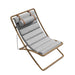 Angled Overhead View of The Jericho Sling Chair In Encino Color