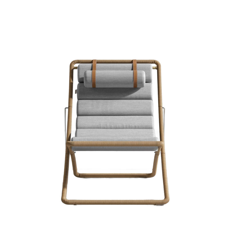 Front Facing View of The Jericho Sling Chair In Encino Color