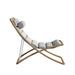 Side View of The Jericho Sling Chair In Encino Color