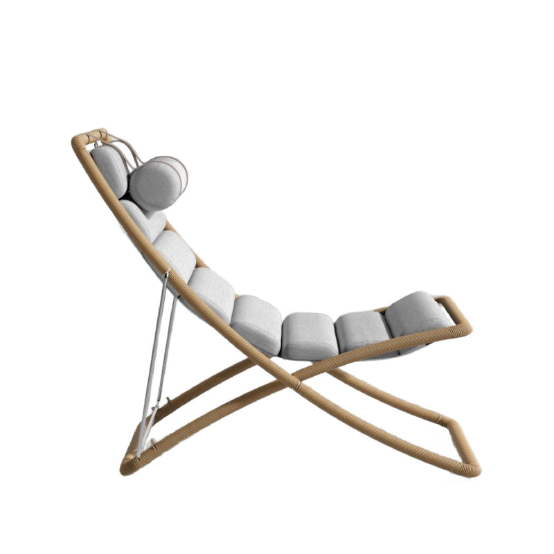 Side View of The Jericho Sling Chair In Encino Color