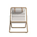 Front Facing View of The Jericho Sling Chair In Palisades Color