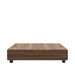 Side Facing View of The Liza Coffee Table With Walnut Veneer Finish