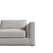 Close Up View of The Milo 1-Seater Right Arm in Alesund Fabric and Color