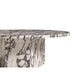 Extra Close Up View of The Romulus Nesting Coffee Table in Viola Marble