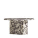 View of one of the The Romulus Nesting Coffee Tables in Viola Marble