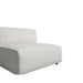 Close Up View of The Arya Armless Modular Sectional Piece With Alesund Fabric
