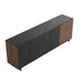 Top View of The Augustus Sideboard With Black Marble Surface