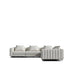 Front Facing View of The Berlin L Sectional in Alesund Fabric and Color