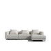 Front View of The Berlin Sectional Sofa in Alesund Color and Fabric