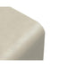 Close Up Corner View of The Cascadia Desk in Alabaster Concrete