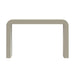 Front Facing View of The Cascadia Desk in Alabaster Concrete