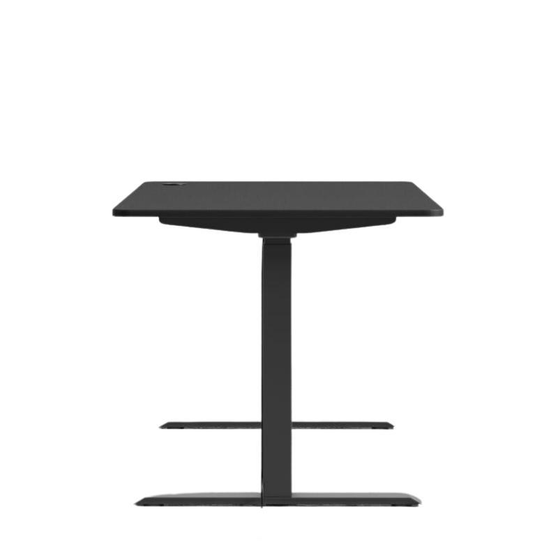 Side Facing View of The Eryk/Athena E-Standing Desk in Black