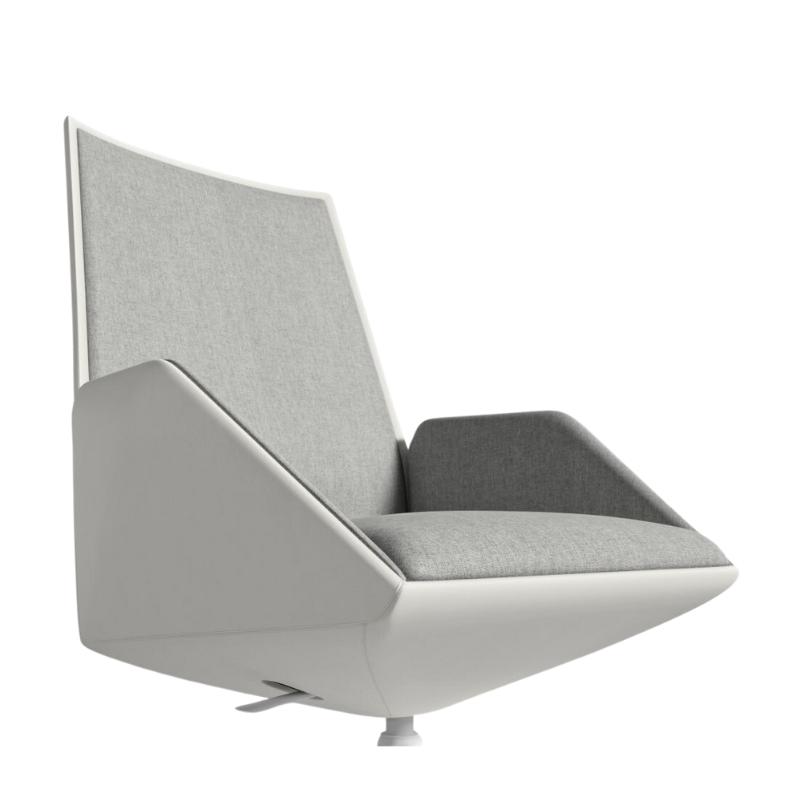 Close Up View of The Julian Office Chair in Malmo Fabric
