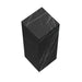 Top View of The Liza Pedestal in Black Marble