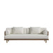 Front Facing View of The Maria Sofa in Alesund Fabric and Color