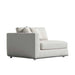 Angled  View of The Milo 1 Seater Left Arm in Alesund Fabric and Color