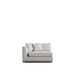Front Facing View of The Milo 1 Seater Left Arm in Alesund Fabric and Color