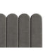Close Up View of The Napa Headboard in Strato Fabric
