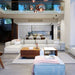 Front Facing View of The Porter Modular Sectional Sofa in a Living Room