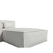 Close Up View of The Porter Left Arm Chaise in Alesund Fabric and Color
