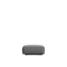 Front Facing View of The Porter Ottoman in Fin Color and Fabric
