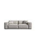 Front Facing View of The Porter Sofa in Oyster Color and Fabric
