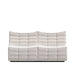 Front View of The Tanner Sofa in Pearl Color